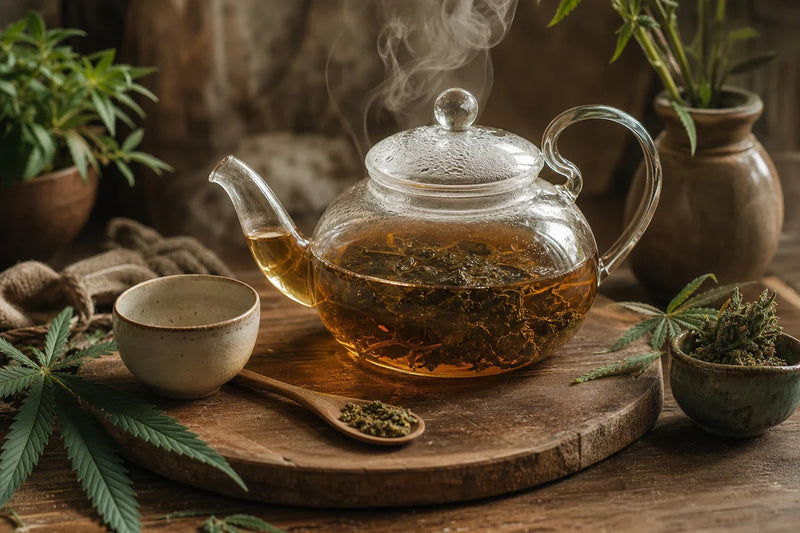 How to brew thca tea extract properly: the nuanced art of gentle infusion