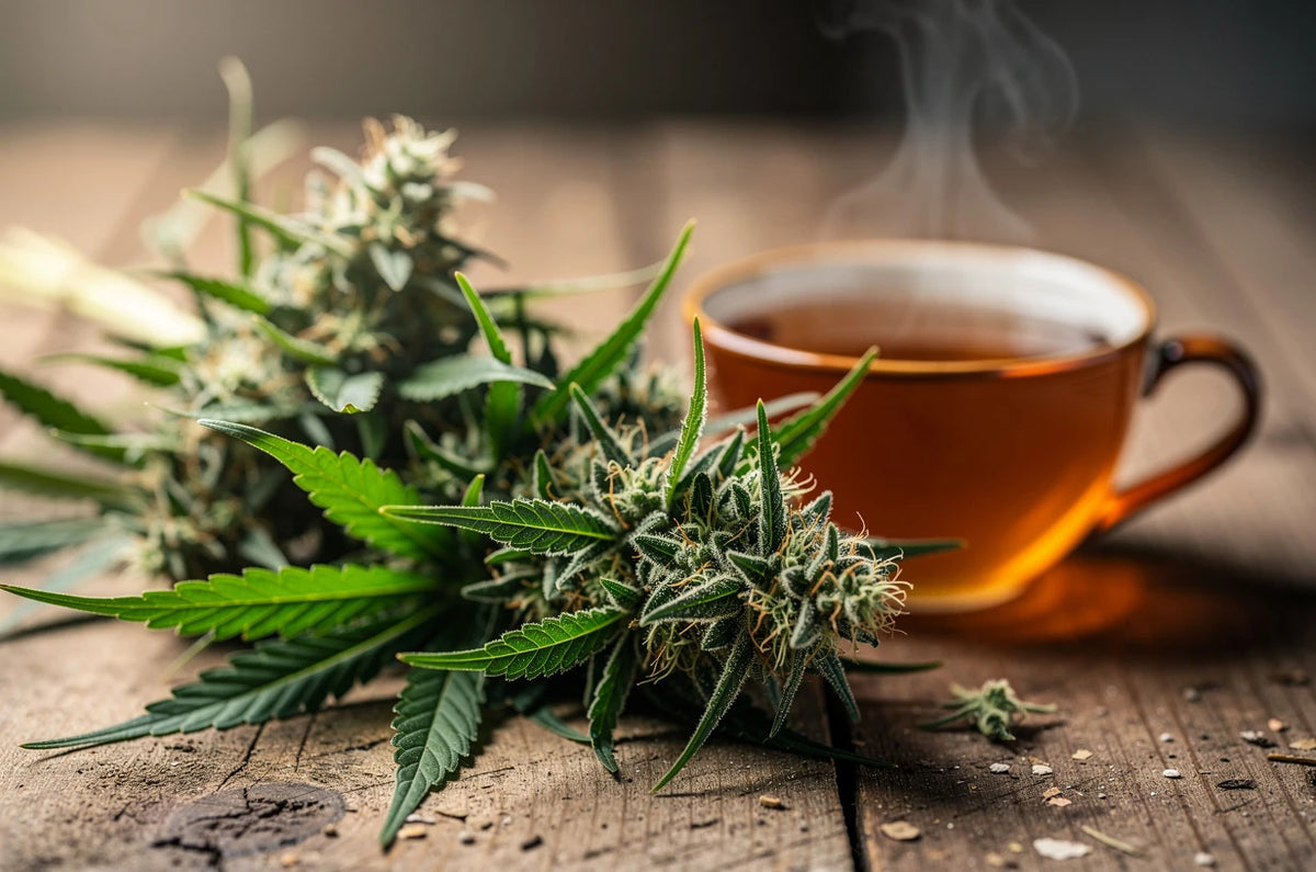 What is raw cannabis and why are people infusing it into their tea?