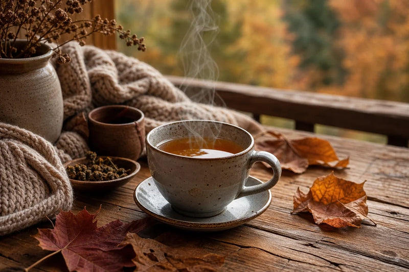 Autumn THCA tea ritual: comforting recipes for cooler evenings